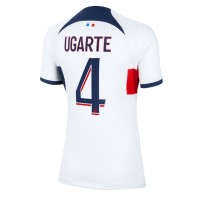 Paris Saint-Germain Manuel Ugarte #4 Auswärtstrikot Frauen 2023-24 Kurzarm